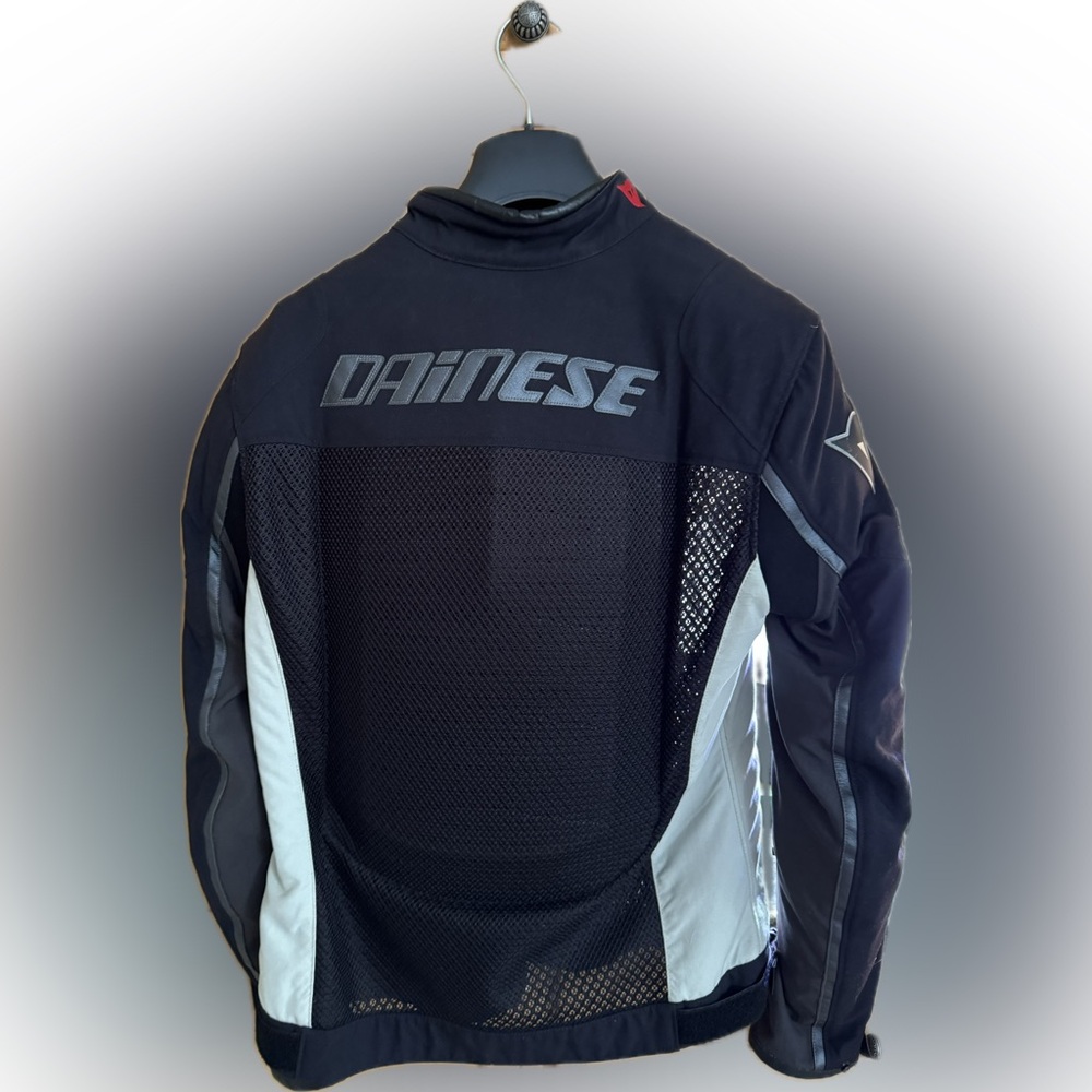 Dianese Black and Gray Men's Motorcycle Jacket